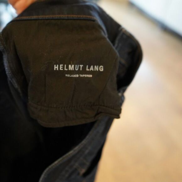 Helmut Lang Jeans Women's Size 31‎ Relaxed Tapered Crop - Picture 3 of 7